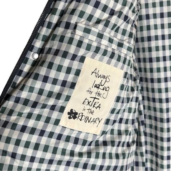 TED BAKER Men's Ubley House Check Wadded Coat Size XL - Picture 8 of 9